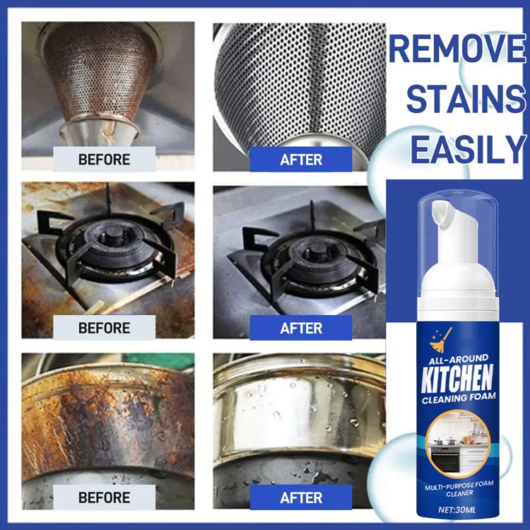 Multi-Purpose Foam Kitchen Cleaner