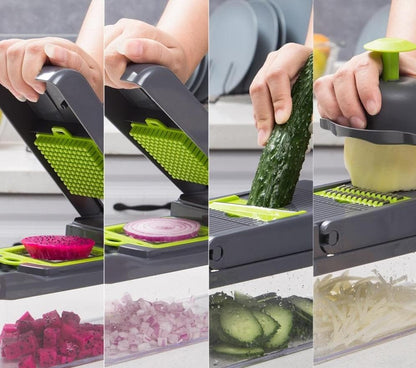 Multi-Knife™ | Multi-function vegetable cutter | 16-piece set