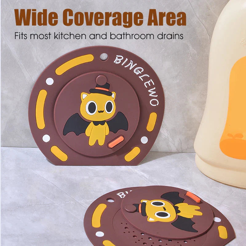 Anti-Clog & Odor-Proof Drain Cover