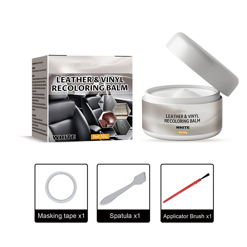 Leather Repair Paste – Fills scratches & scuffs, restores texture. Available in multiple colours. Save your favourite sofa!