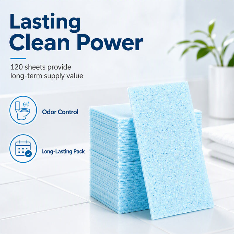 Quick-Dissolving Toilet Cleaning Sheets – Fresh, Easy & Effective Cleaning