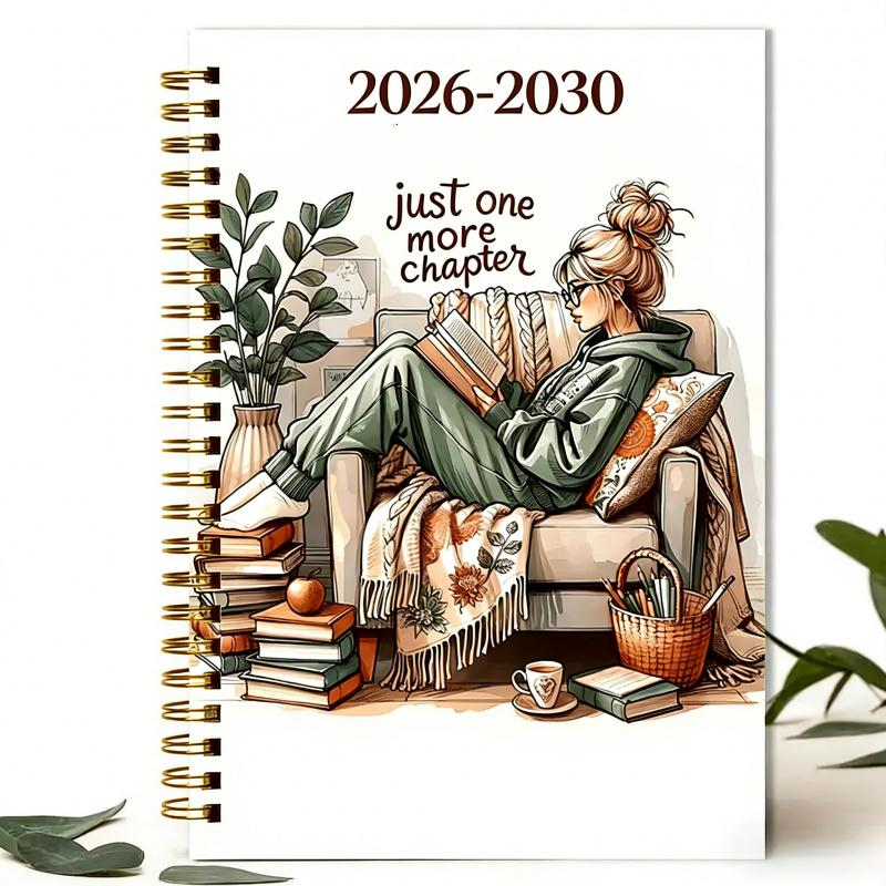2030 5-Year Planner | Long-Term Monthly Organizer & Goal Planning Log Book for Work, School & Everyday Life