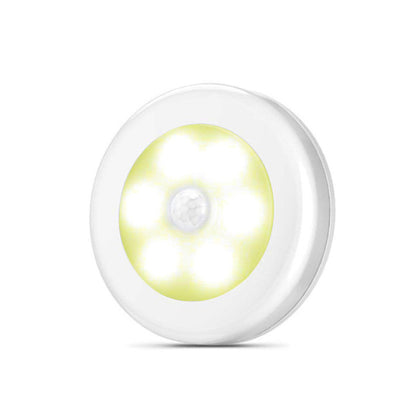 Compact Household Night Light with Motion Sensor – No-Wire Smart Lighting For Cabinets, Closets & More