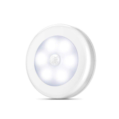 Compact Household Night Light with Motion Sensor – No-Wire Smart Lighting For Cabinets, Closets & More