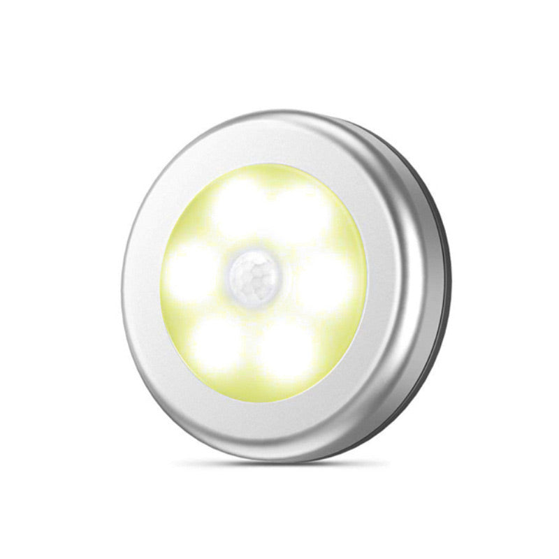 Compact Household Night Light with Motion Sensor – No-Wire Smart Lighting For Cabinets, Closets & More